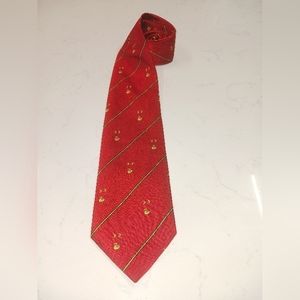 Ambassador club red and gold italy silk